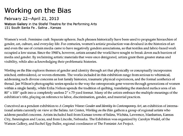 Working oon the Bias